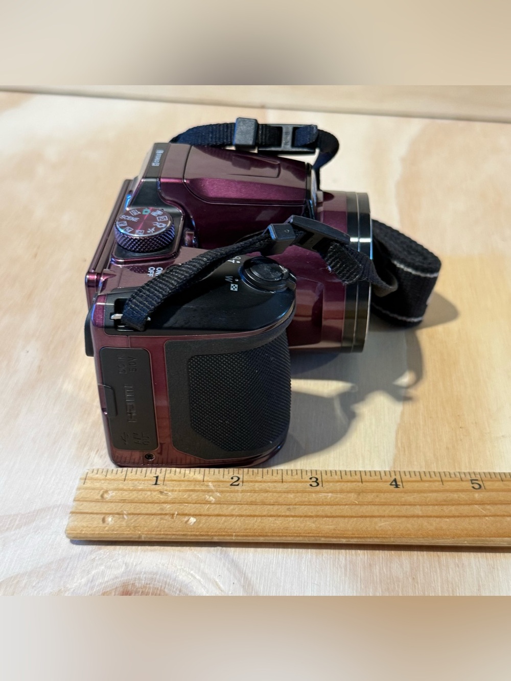 Nikon COOLPIX B500 Digital Camera Plum 16MP 40X Opt Zoom Tested Good w/Bat-Card! - Picture 14 of 15